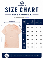 Mens Crew Neck Half Sleeve T-Shirt with Flock Chest Print Pink