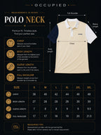 Mens Polo Neck Half Sleeve T-Shirt with Cut and Sew Contrast Sleeve Mint